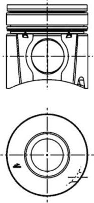 Поршневая группа Kolbenschmidt. Артикул 40316961