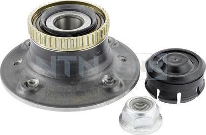 Ступичный подшипник (комплект) NTN / SNR задний для Renault Laguna I 1994-1996. Артикул R155.46