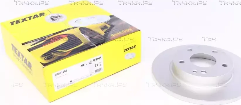 Тормозной диск Textar Pro передний для Mercedes-Benz A-Класс I (W168) 1997-2004. Артикул 92091203