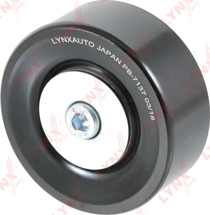 Направляющий (ведущий) ролик приводного поликлинового ремня LYNXauto. Артикул PB-7137