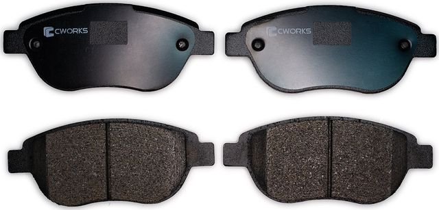 Тормозные колодки Cworks передние для Fiat Doblo I 2001-2015. Артикул C11CR0015