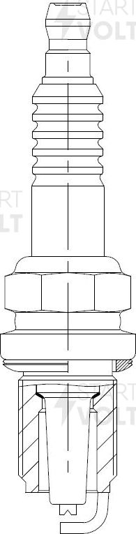 Свеча зажигания StartVOLT для Hyundai Lantra II 1995-2000. Артикул VSP 0033