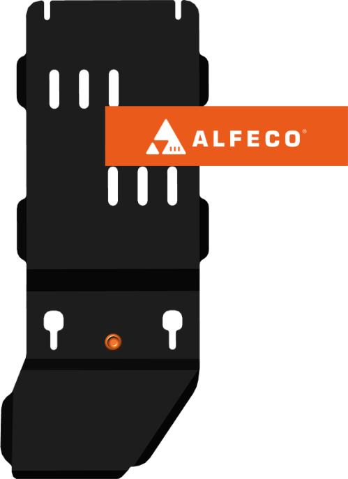 Защита Alfeco для КПП и раздатки Audi Q7 I (вкл. S-line) 2006-2009. Артикул ALF.30.19