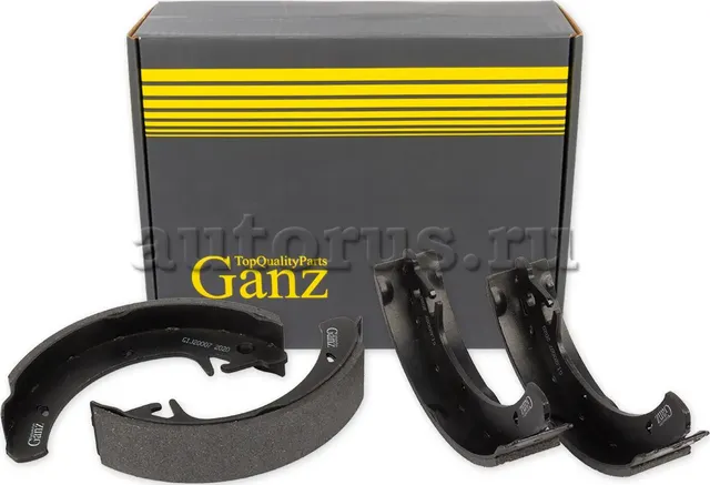 Колодки барабанные (Ganz). Артикул GIJ20007