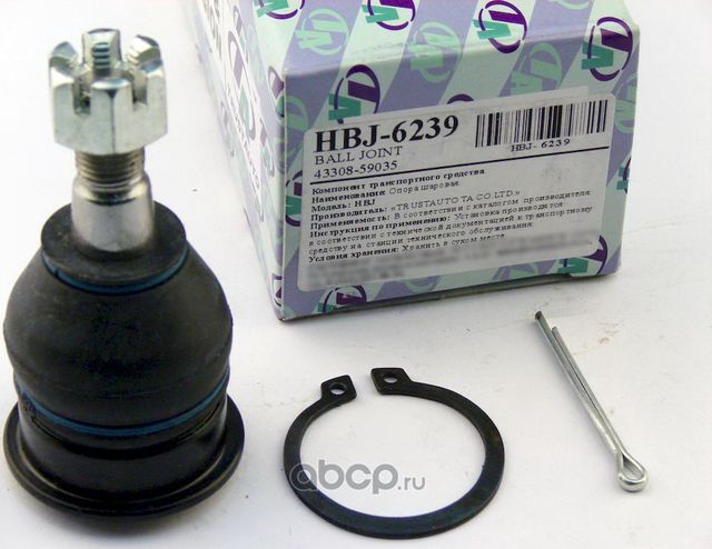 Опора шаровая () (Trustauto). Артикул HBJ6239
