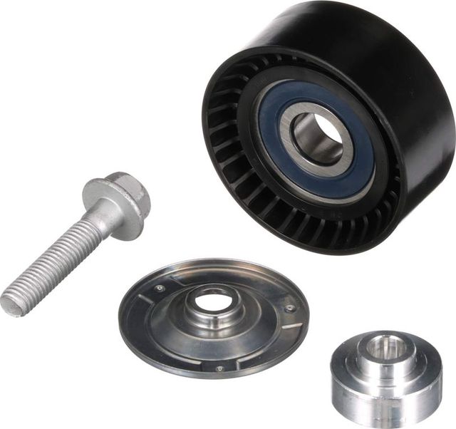 Направляющий (ведущий) ролик приводного поликлинового ремня Gates (полимерный материал). Артикул T36396