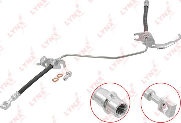 Тормозной шланг LYNXauto. Артикул BL-4432