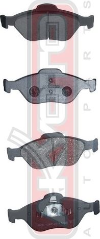 Тормозные колодки Akyoto Packing AKYOTO. Артикул AKD-1247