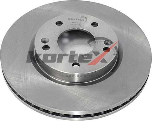 Диск тормозной HYUNDAI Tucson (04-),Getz KIA Sportage (04-) передний (1шт.) KORT (Kortex). Артикул KD0015