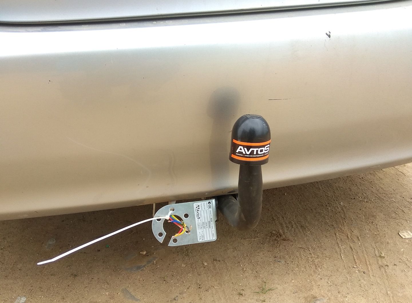 Фаркоп AvtoS для Mitsubishi Lancer IX седан 2003-2007. Артикул MI 22