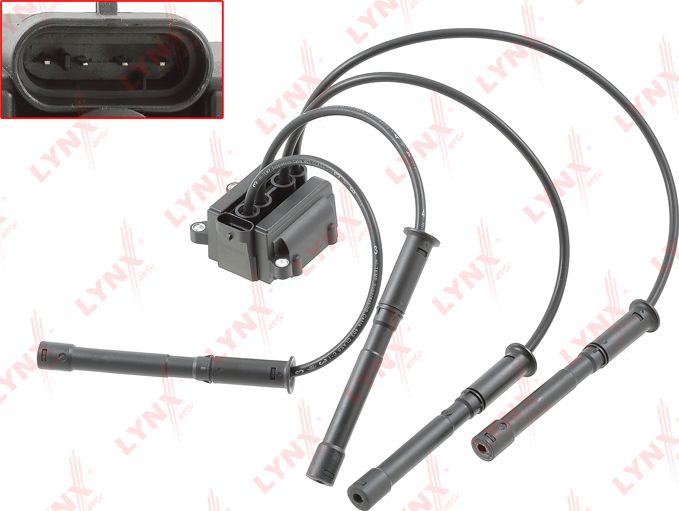 Катушка зажигания LYNXauto. Артикул SPL1009