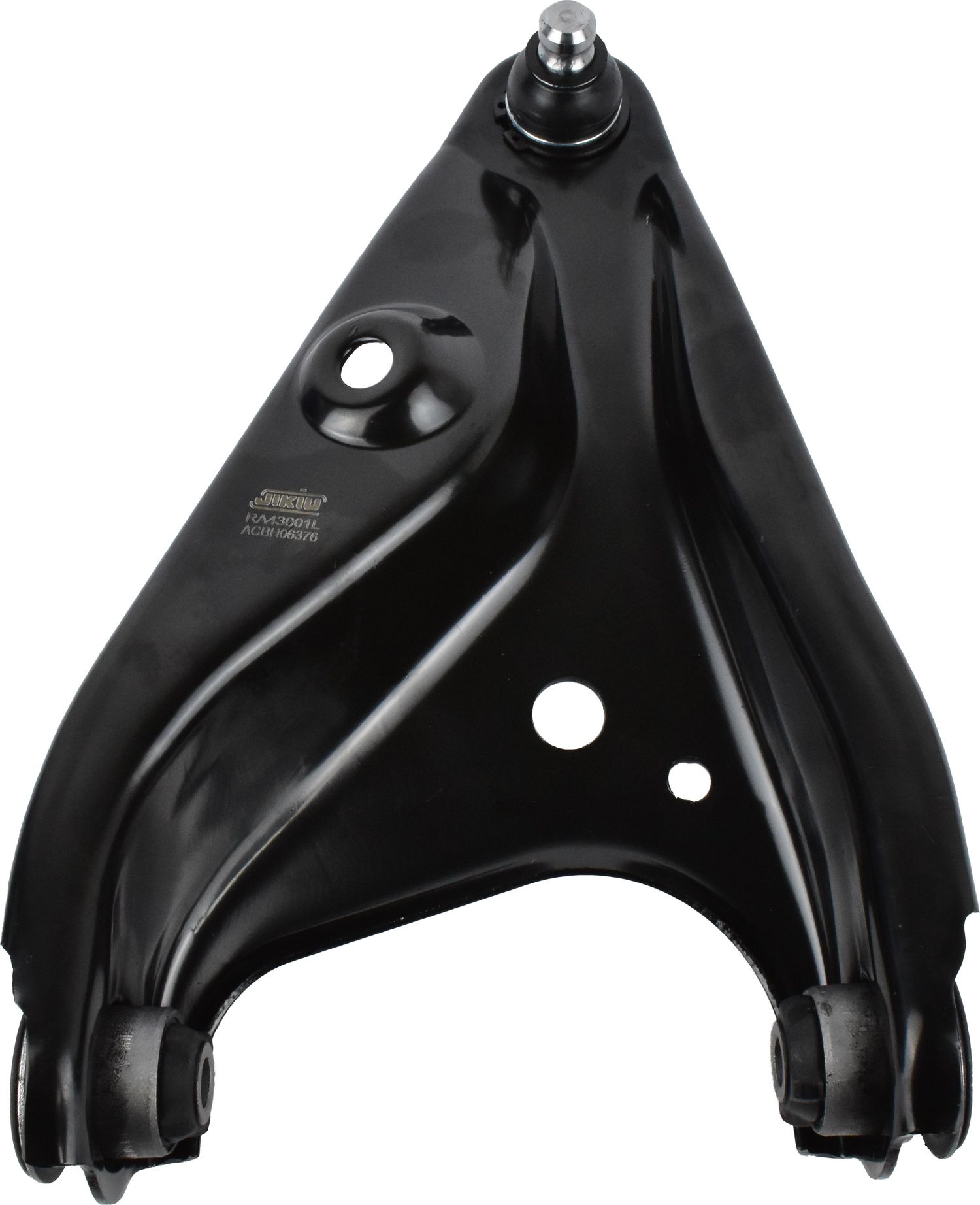 Рычаг RENAULT LOGAN пер.подв.нижн.лев. (Jikiu). Артикул RA43001L