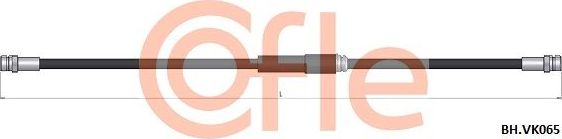 Тормозной шланг Cofle. Артикул 92.BH.VK065