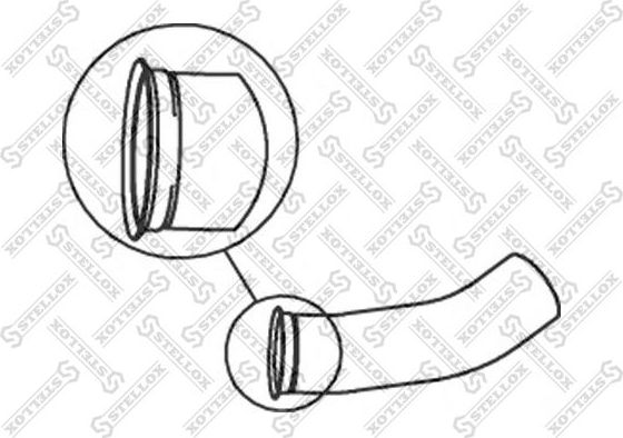 Глушитель Stellox. Артикул 82-03763-SX