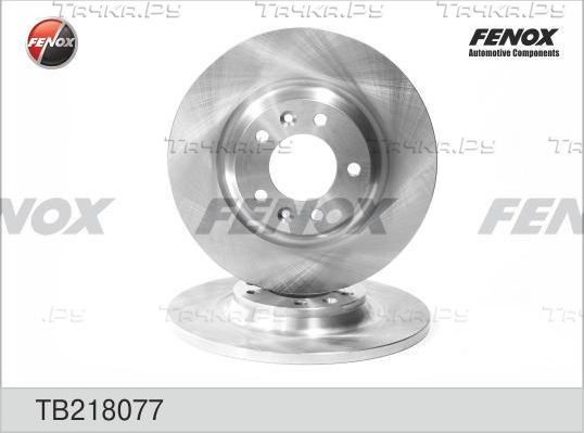Тормозной диск Fenox задний для Citroen C5 II 2008-2017. Артикул TB218077