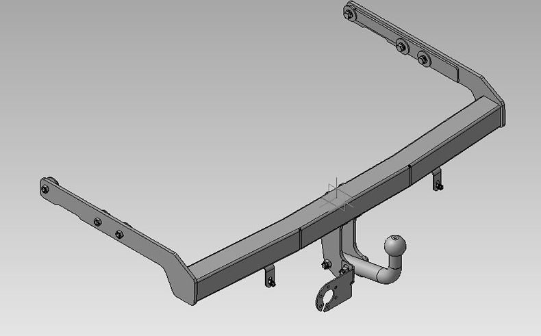 Фаркоп AvtoS для Ford Galaxy 2000-2006. Артикул VW 22