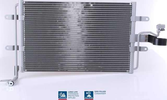 Радиатор кондиционера (конденсатор) Nissens (алюминий) для SEAT Leon I 2000-2006. Артикул 94838