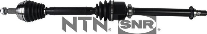 Полуось (привод в сборе, приводной вал) NTN / SNR. Артикул DK55.018
