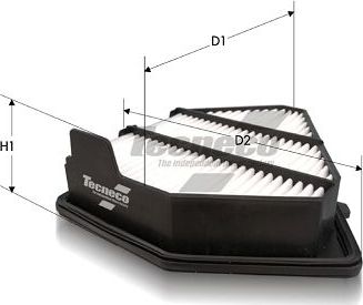 Воздушный фильтр Tecneco Filters. Артикул AR1606PMJ
