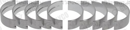 Вкладыши коренные Glyco (алюминий). Артикул H1379/5 STD