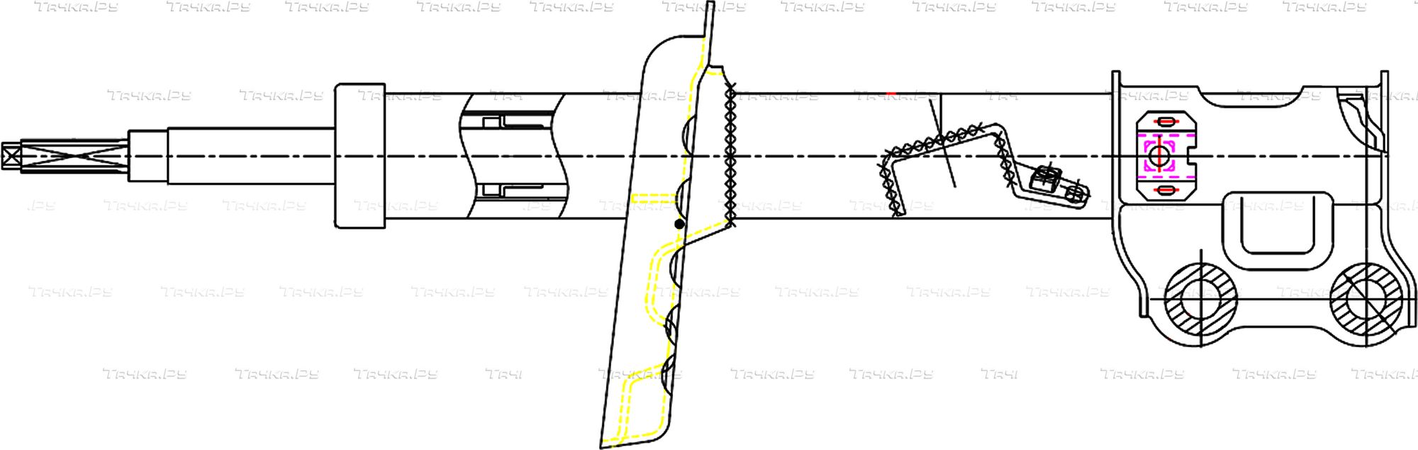 Амортизатор CTR. Артикул GY1457G