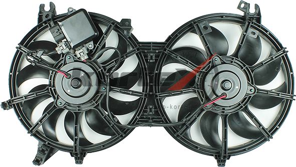 Э/вентиляторы охл. с кожухом 2 вент. для а/м Infiniti FX QX70 08- 3.5i/3.7i LFK (Kortex). Артикул KFD169