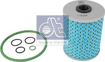 Комплект фильтра DT Spare Parts. Артикул 1.35100
