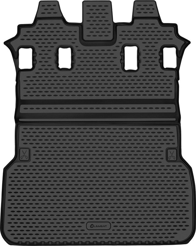 Коврик Element для багажника Toyota Land Cruiser Prado 250 5 дв., 5 мест, длинный (2-й ряд сложен) 2023-2026 . Артикул ELEMENTA70978L13