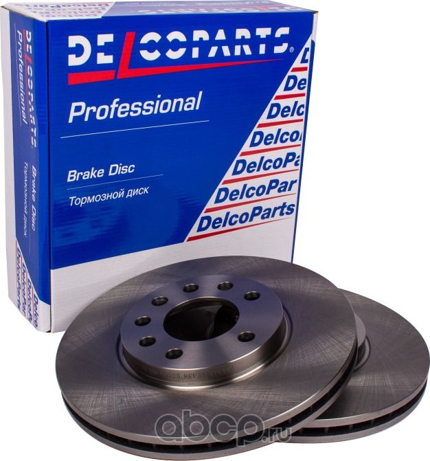 Диск тормозной передний Opel ASTRA H (Delcoparts). Артикул 19372223