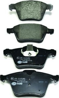 Тормозные колодки Hella. Артикул 8DB 355 013-001