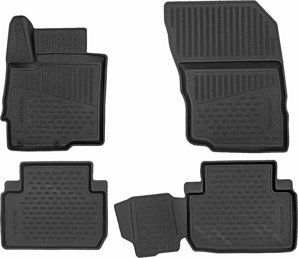 Коврики 3D Triumf в салон Mitsubishi Eclipse Cross 2017-2026. Артикул TRIUMF.3D3547210