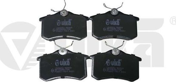Тормозные колодки Vika (Semi-Metallic) задние для SEAT Toledo II 1998-2006. Артикул 66980001501