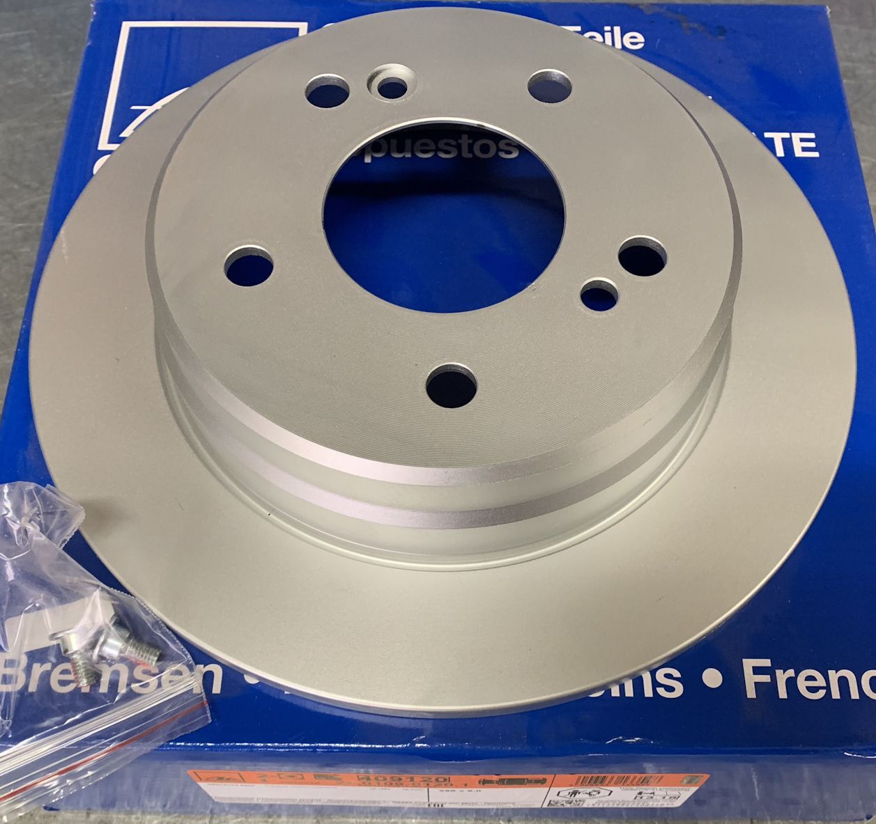 Тормозной диск ATE. Артикул 24.0109-0120.1