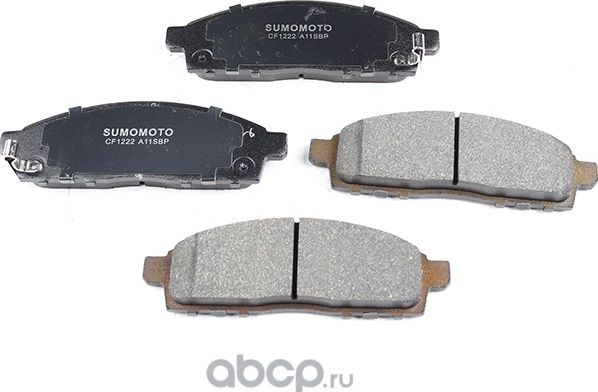 Колодки дисковые (Sumomoto). Артикул SMD6128