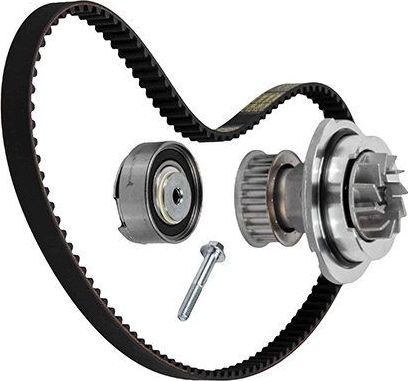 Помпа (водяной насос) с комплектом ремня ГРМ Zentparts. Артикул Z37709