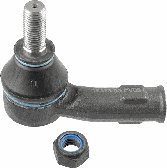 Наконечник рулевой тяги Lemforder левый для Volkswagen Passat B3 1988-1997. Артикул 18373 04