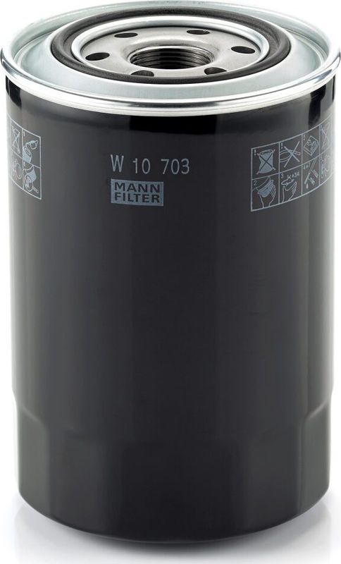 Масляный фильтр Mann-Filter. Артикул W 10 703