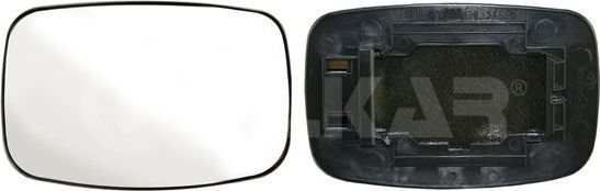 Зеркальное стекло бокового зеркала Alkar левое для Mazda 121 III 1996-1999. Артикул 6401386