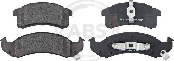 Тормозные колодки ABS. Артикул 38505