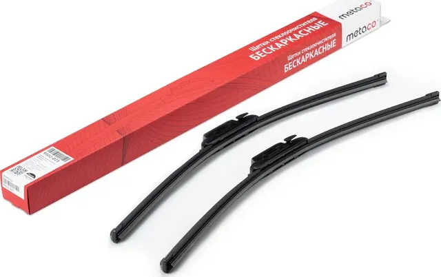 Щетки стеклоочистителя (к-кт) 550/550мм (Metaco). Артикул 9502023