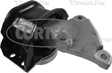 Подушка (опора) двигателя Corteco правая верхняя для Citroen C4 I 2007-2008. Артикул 49371886