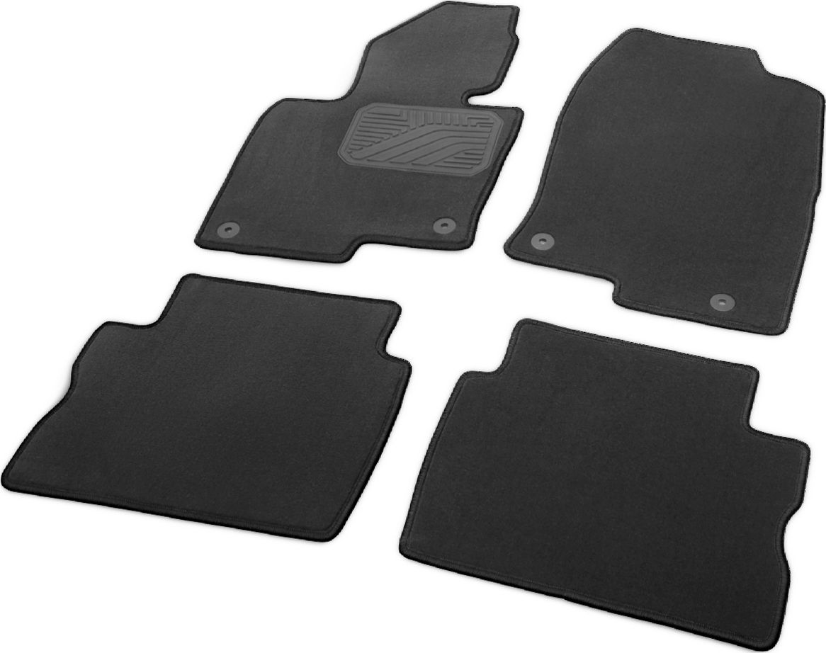 Коврики текстильные Rival для салона Hyundai Tucson III 2015-2021, цвет графит. Артикул 900212309401