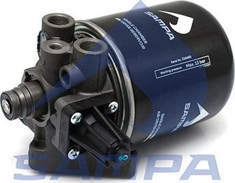 Осушитель воздуха пневмосистемы (в сборе) Sampa для IVECO EuroCargo I, II, III 1991-2015. Артикул 093.158