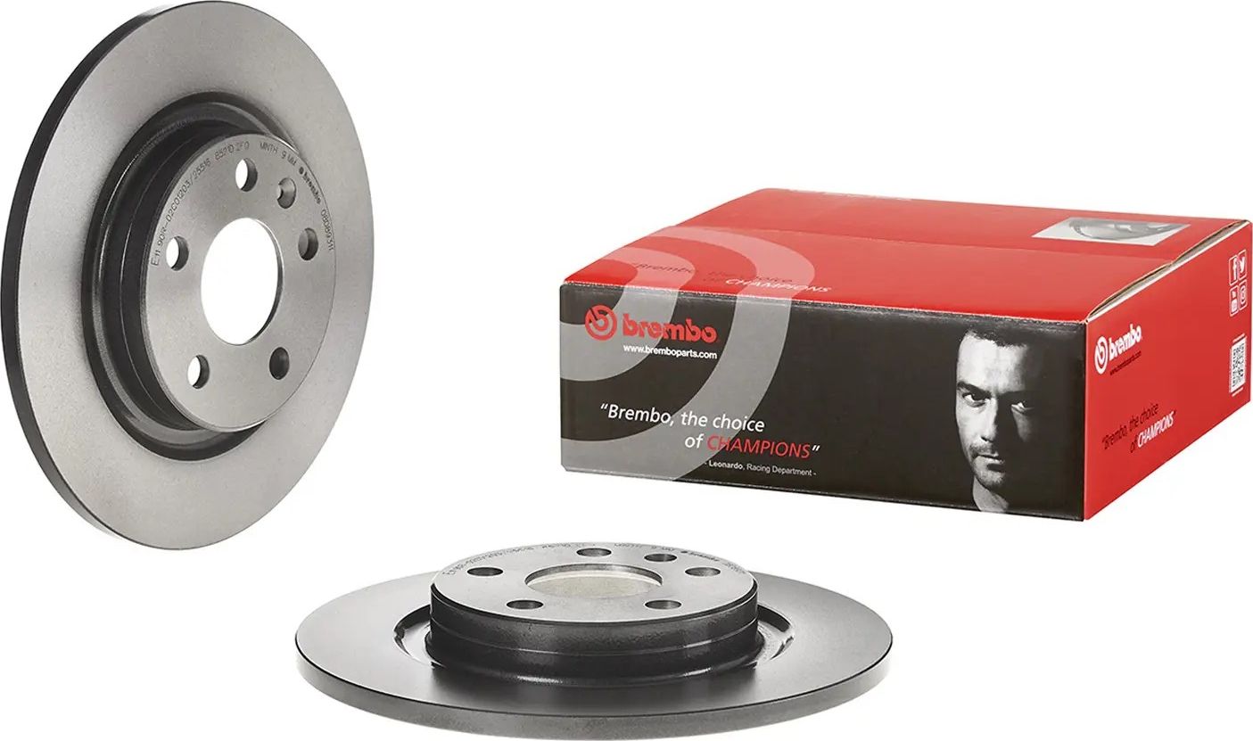 Тормозной диск Brembo PRIME LINE - UV Coated. Артикул 08.D893.11
