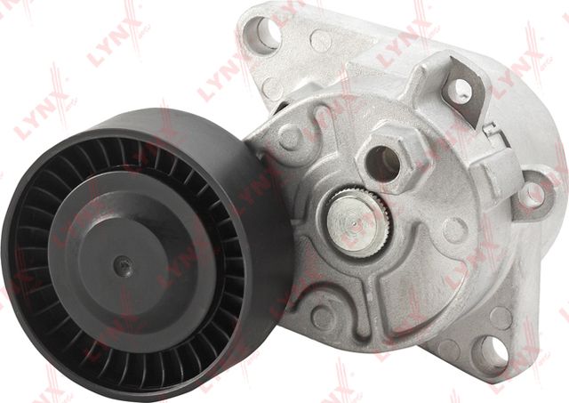 Натяжной ролик (натяжитель) приводного клинового зубчатого ремня LYNXauto. Артикул PT-3007