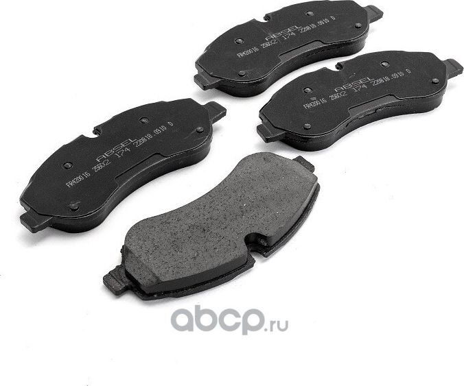 Колодки тормозные передние (Absel). Артикул FR420016
