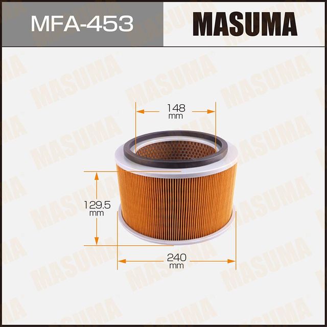 Воздушный фильтр Masuma. Артикул MFA-453