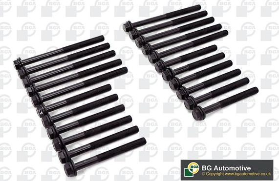 Комплект болтов ГБЦ BGA для Renault Master II 1998-2001. Артикул BK6379