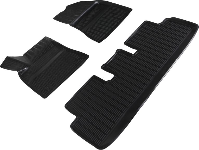 Коврики полиуретановые Seintex для салона Tesla Model 3 2017-2026. Артикул 90906