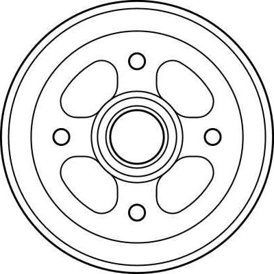 Тормозной барабан TRW. Артикул DB4273